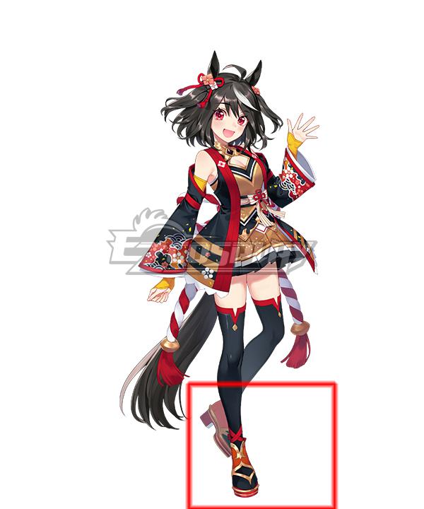 Uma Musume: Pretty Derby Game Kitasan Black Red Cosplay Shoes