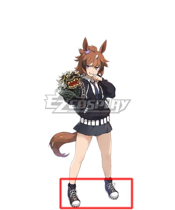 Uma Musume: Pretty Derby Game Shinko Windy Blue Cosplay Shoes