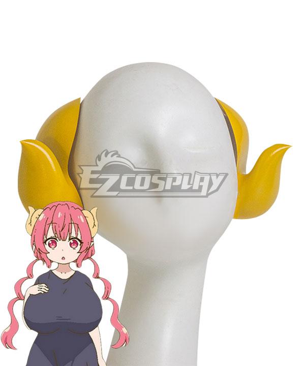 Miss Kobayashi's Dragon Maid S Ilulu Horns Headwear Cosplay Accessory Prop