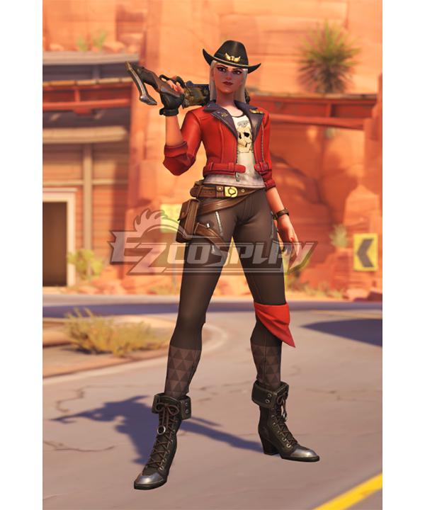 Overwatch Ash Deadlock Gang Cosplay Costume
