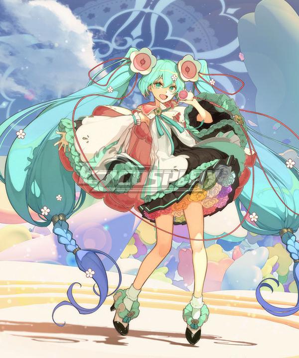 Vocaloid Hatsune Miku 2021 Magical Mirai Cosplay Costume