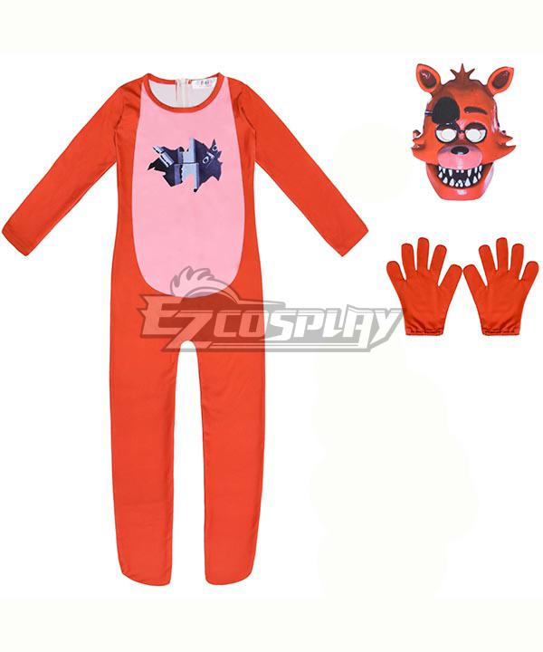 Five Nights at Freddy's FNAF Foxy Kids Adult Halloween Cosplay Costume