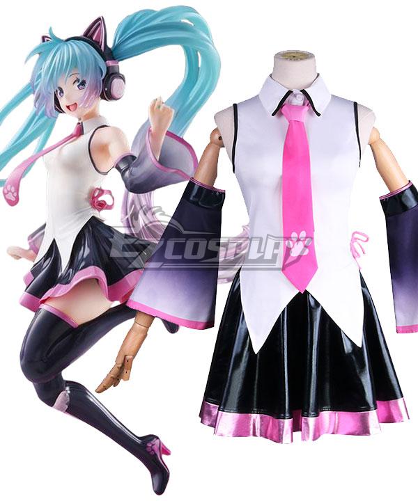 Vocaloid Hatsune Miku 2021 Birthday Happy Cat Ver Cosplay Costume