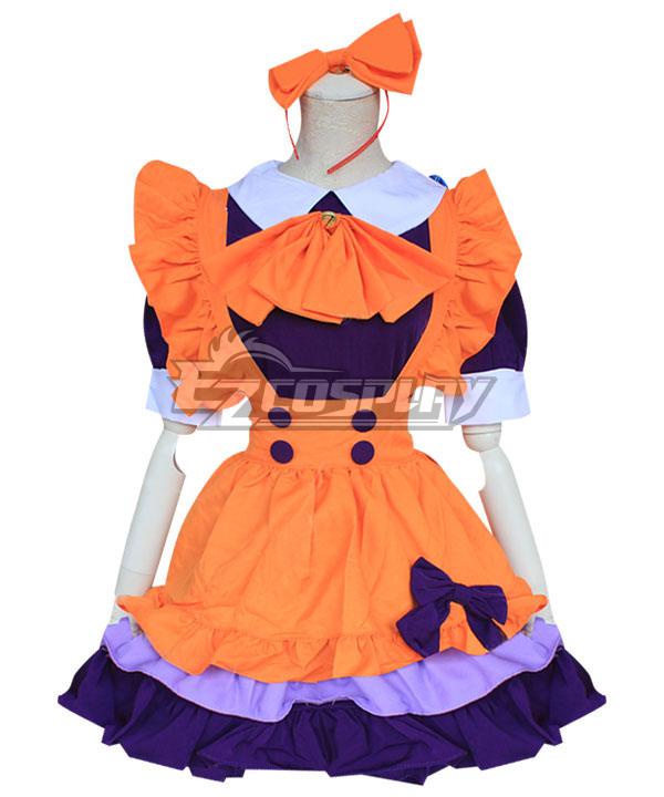 Halloween Maid Dress Cosplay Costume - EMDS057Y