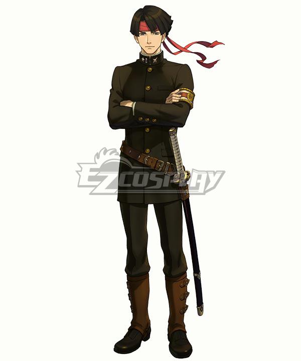 The Great Ace Attorney Chronicles Certified Lawyer and Best Friend Kazuma Asogi Cosplay Costume
