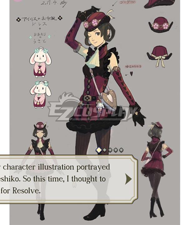 The Great Ace Attorney Chronicles The Faithful Judicial Assistant Susato Mikotoba DLC Cosplay Costume