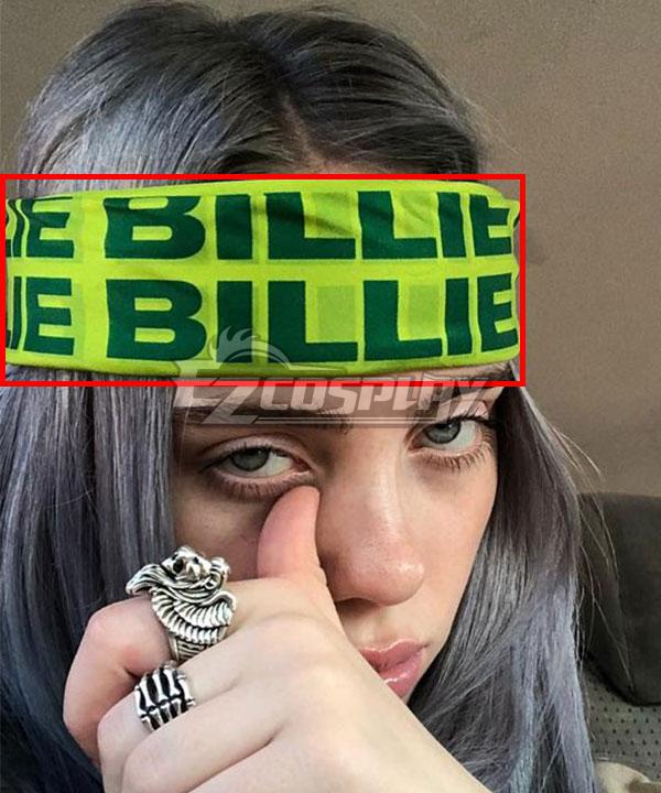 Billie Eilish Square Scarf Cosplay Accessory Prop