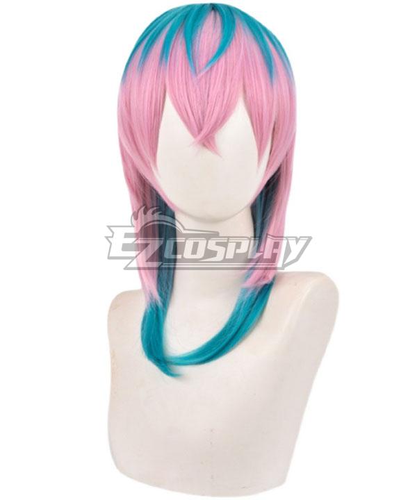 Tokyo Revengers Rindo Haitani Pink Blue Cosplay Wig