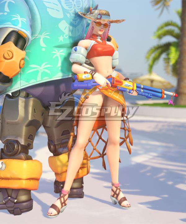 Overwatch OW Summer Games 2021 Poolside Ashe Cosplay Costume