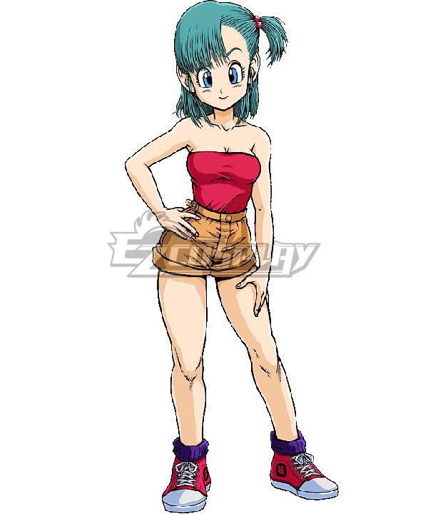 Dragon Ball Bulma Cosplay Costume - C Edition