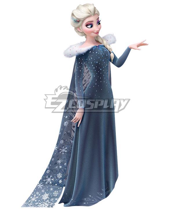 Disney Olaf's Frozen Adventure Elsa Halloween Cosplay Costume