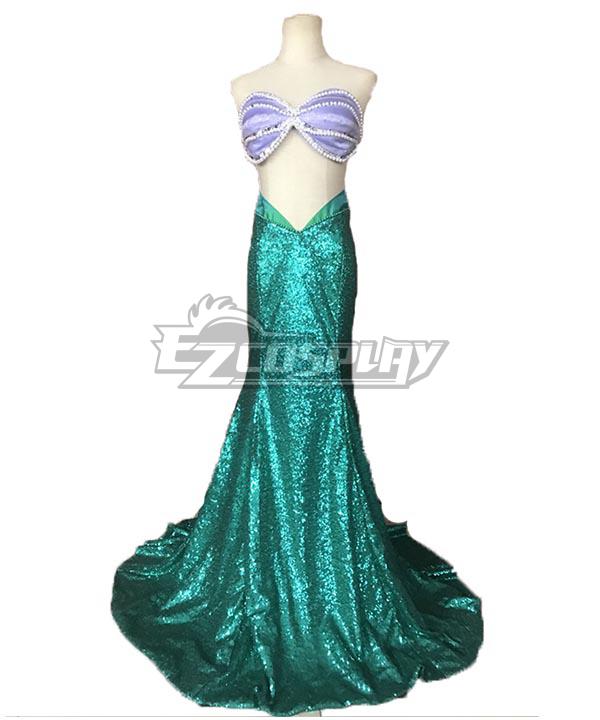 ariel cosplay green dress Disney Princess Deluxe Ariel The Little Mermaid Inspired Green Tutu Dress