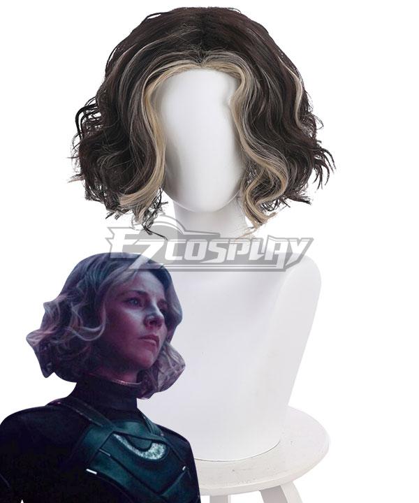 Marvel 2021 Loki Sylvie Lushton Lady Loki Brown Version Cosplay Wig - 405P