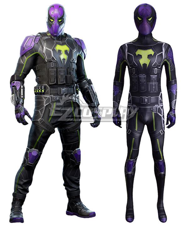 PS5 Marvel 2021 Spider-Man: Miles Prowler Cosplay Costume