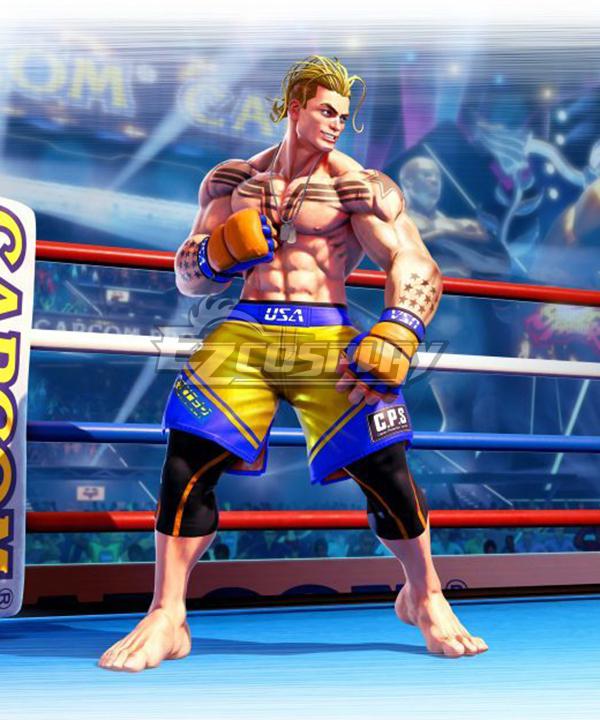 Street Fighter V  Luke Cosplay Costume