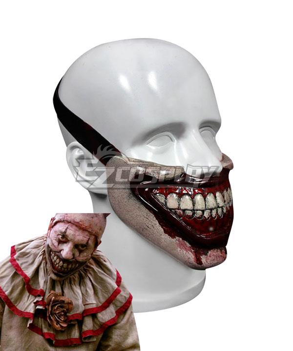 American Horror Story Freak Show Clown Twisty Mask Halloween Cosplay Accessory Prop