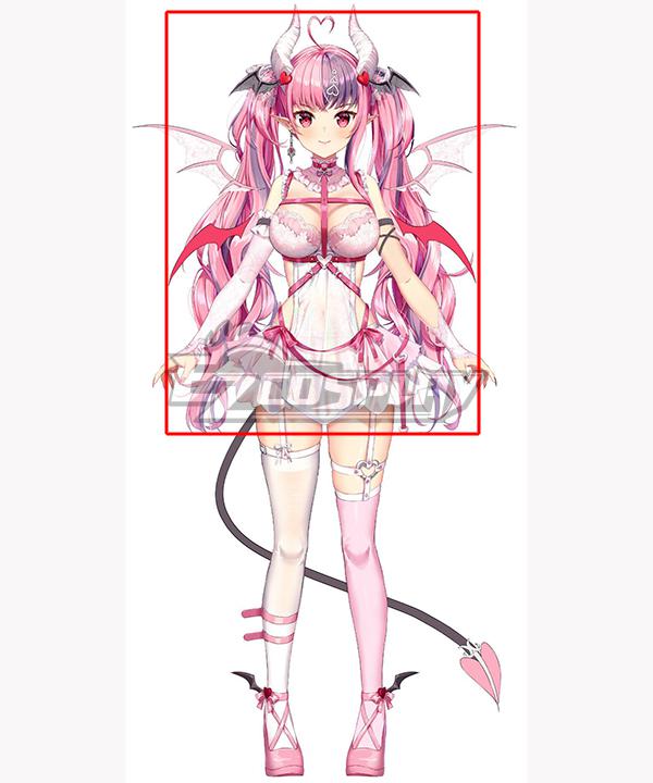 Vtuber Ironmouse Pink Cosplay Wig
