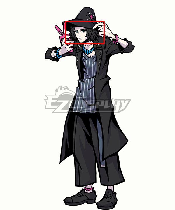 Neo: The World Ends With You Kaie Black Cosplay Wig