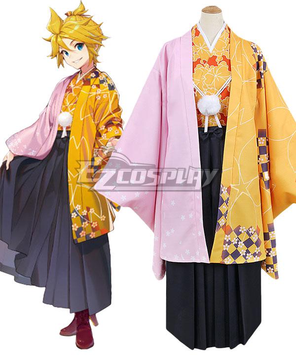 Vocaloid Kagamine Len Sakura Len Cosplay Costume