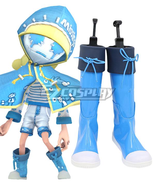 Identity V Axe boy Crybaby Wail Robbie Blue Shoes Cosplay Boots