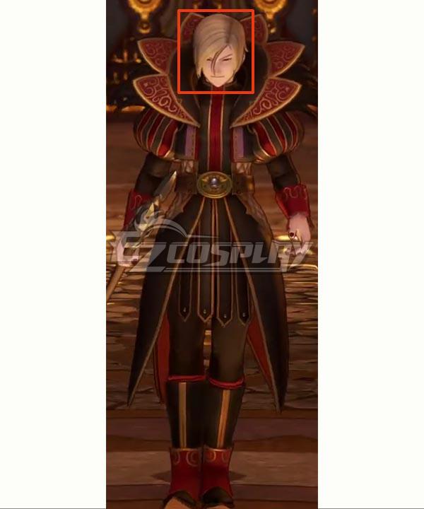 Dragon Quest XI: Echoes of an Elusive Age DQ11 Homer Golden Cosplay Costume