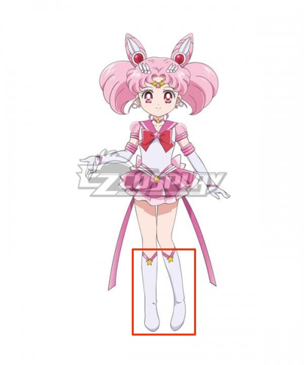 Sailor Moon Eternal 2 Chibiusa Tsukino Sailor Chibi White Cosplay Boots
