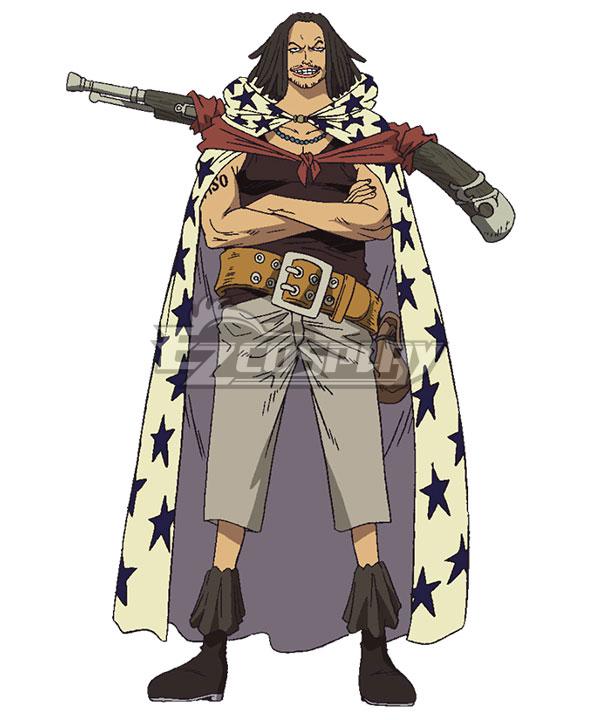 One Piece Film Red 2022 Movie MINTIA Usopp Cosplay Costume
