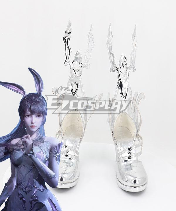 Douluo Dalu Soul Land After Five Years Xiao Wu Silver Shoes Cosplay Boots