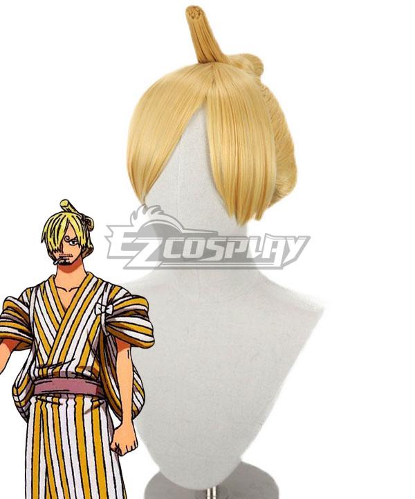 One Piece Sanji Timeskip Cosplay Wig – FM-Anime