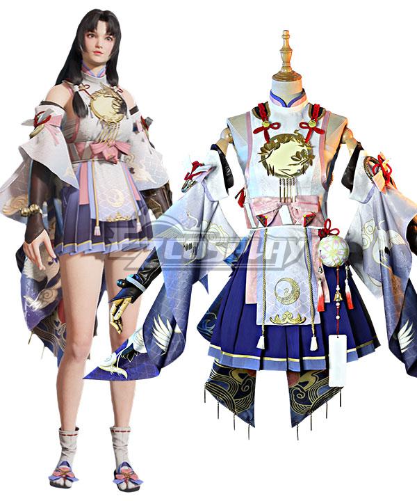 Naraka Bladepoint Kurumi Wings of Aosagibi Cosplay Costume