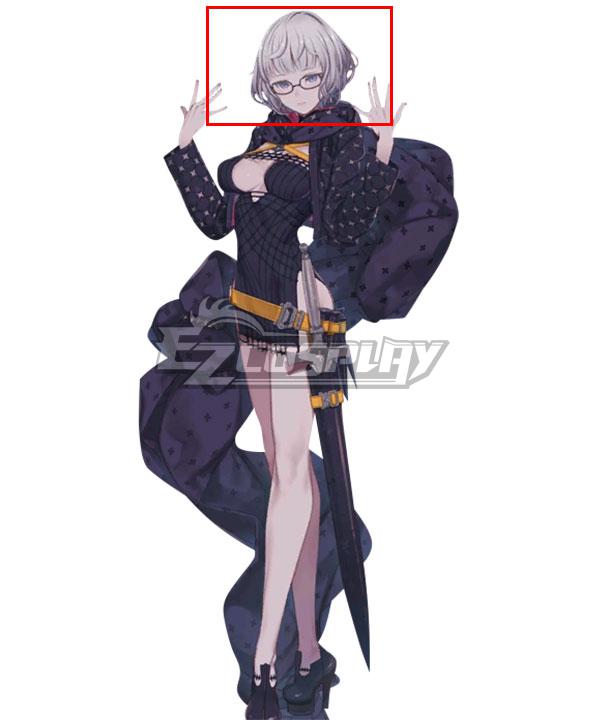 Fate Grand Order FGO Jacques de Molay Grey White Cosplay Wig