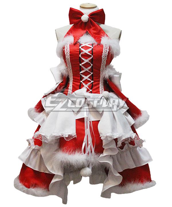 New Year Gothic Sailor Collar Long Sleeve Dress - cosfun