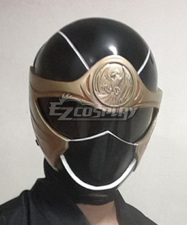 Powr Rangers Ninka Storm Hurricane Dark Black Wind Rangers 3D Helmet Coaplay Accessory Prop