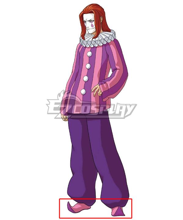 Ace Attorney Simon Keyes Souta Sarushiro Pink Cosplay Shoes