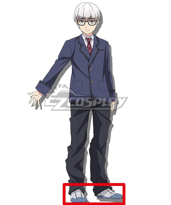 World's End Harem Shota Doi White Cosplay Shoes