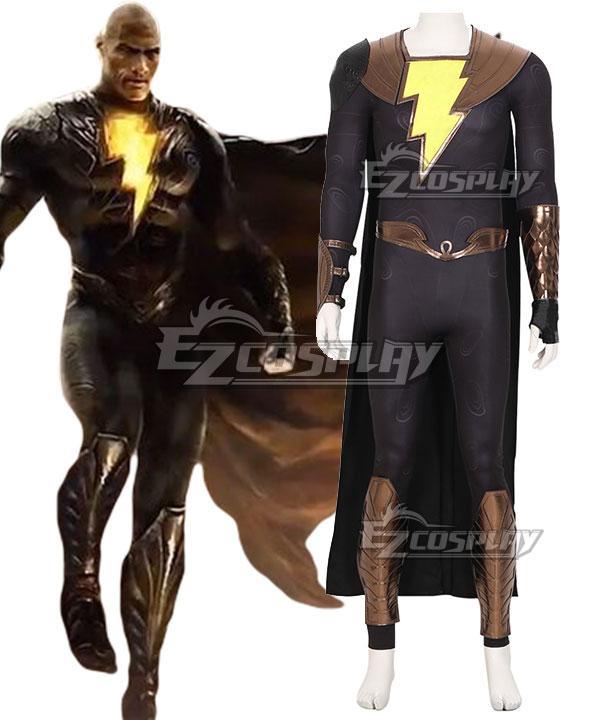 DC Movie Black Adam Teth Theo-Adam Halloween Cosplay Costume