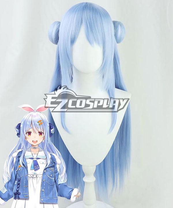 Hololive Youtuber Vtuber Usada Pekora Blue Cosplay Wig C Edition