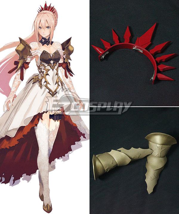 Tales of Arise Shionne Heawear and Pauldrons Cosplay Accessory Prop
