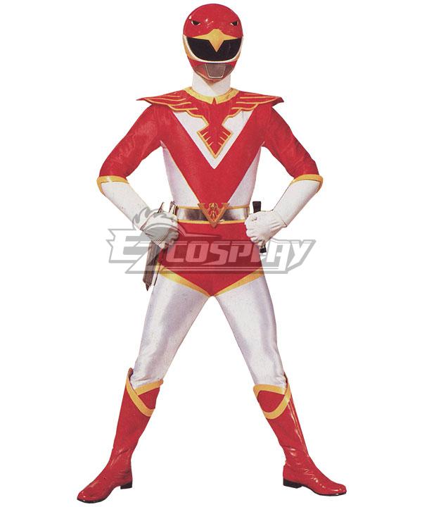 Choujin Sentai Jetman Birdman Squadron Jetman Red Hawk Cosplay Costume