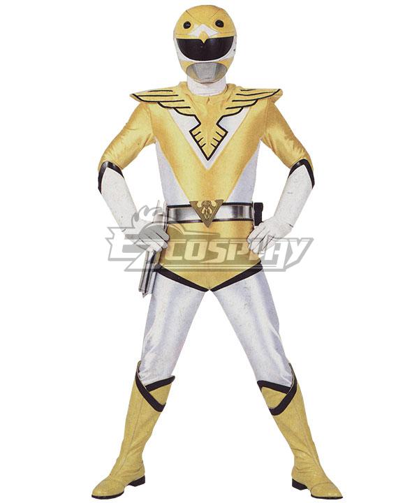Choujin Sentai Jetman Birdman Squadron Jetman Yellow Owl Cosplay Costume