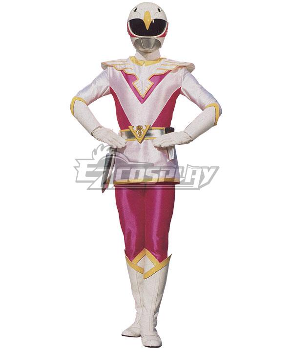 Choujin Sentai Jetman Birdman Squadron Jetman White Swan Cosplay Costume