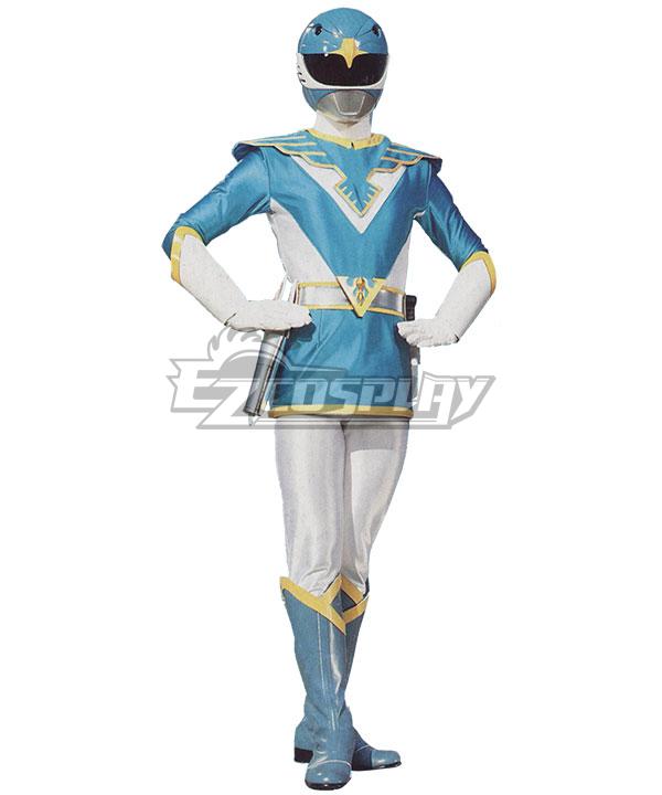 Choujin Sentai Jetman Birdman Squadron Jetman Blue Swallow Cosplay Costume
