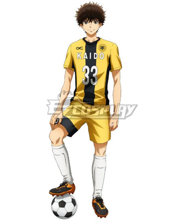 Anime ao ashi cosplay ashito aoi traje camisa de futebol esporte