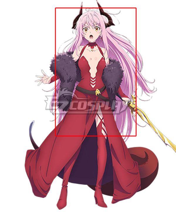 I'm Quitting Heroing: Next Gig Is at the Demon Queen's Castle Echidna Pink Cosplay Wig