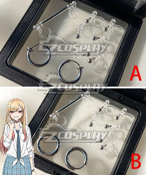 My Dress-Up Darling Sono Bisque Doll Wa Koi Wo Suru Kitagawa Marin Ear acupuncture Ear clip Cosplay Accessory Prop Cosplay Accessory Prop