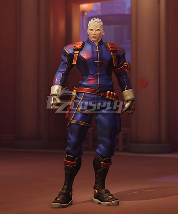 Overwatch Soldier 76 Year Of The Tiger Cosplay Costume