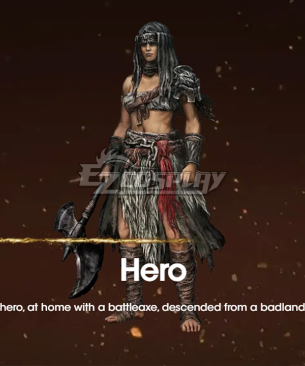 Elden Ring Hero Cosplay Costume