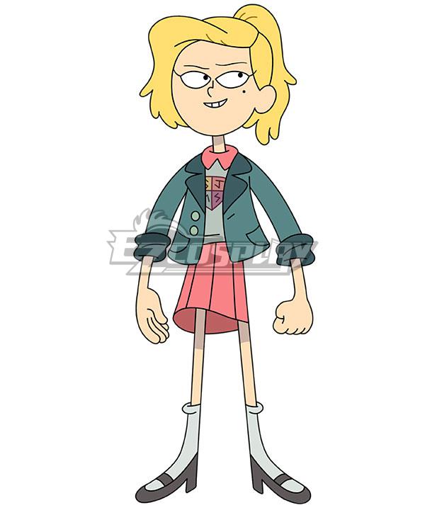 Amphibia Sasha Waybright Earth Cosplay Costume