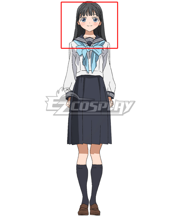 Akebi's Sailor Uniform Akebi Cosplay Wig