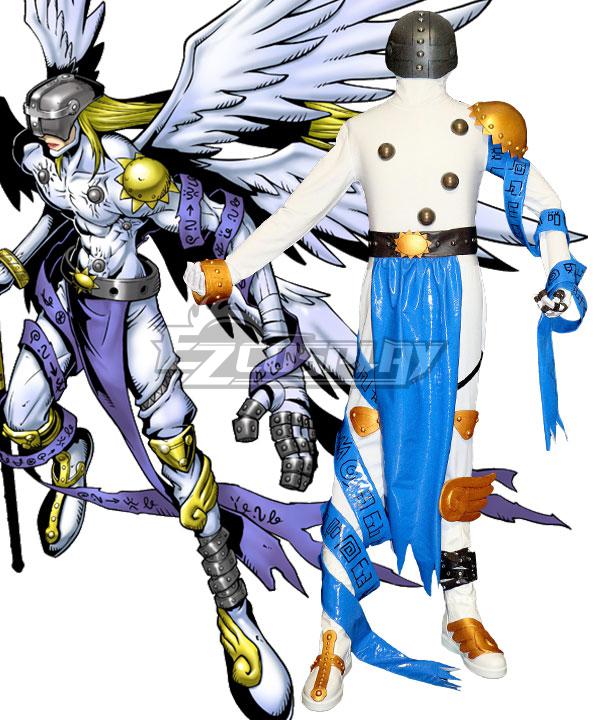 Digimon Angemon Armor Weapon Clothes Cosplay Costume